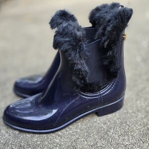 Lemon Jelly Ankle Rain Boots EURO 40 US 9.5
